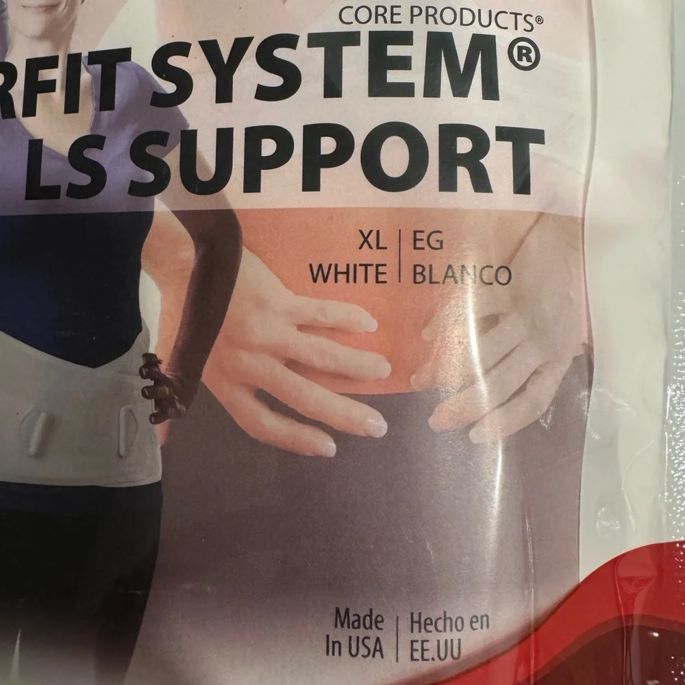 Corefit System LS Back Support Back Brace Size XL Sealed, Never Opened